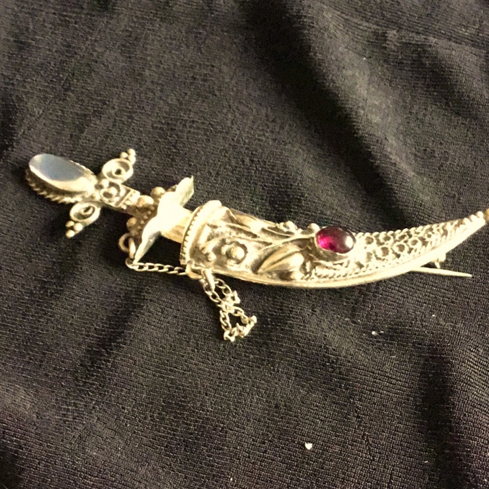 Sterling Silver Brooch